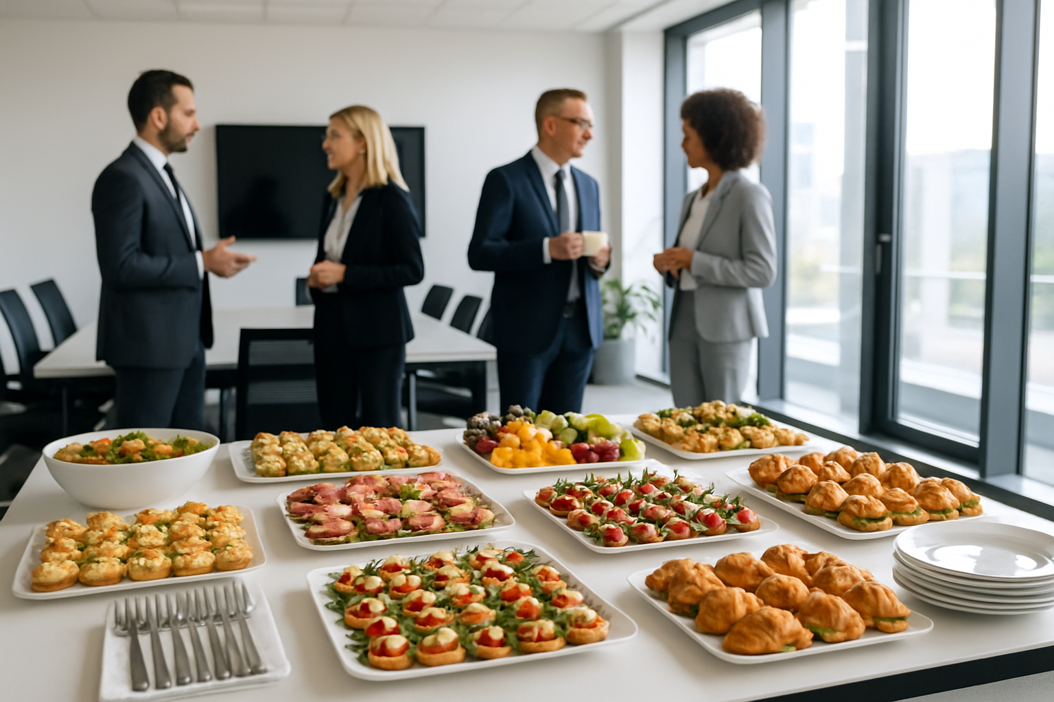 Preguntas frecuentes sobre servicios de catering empresarial