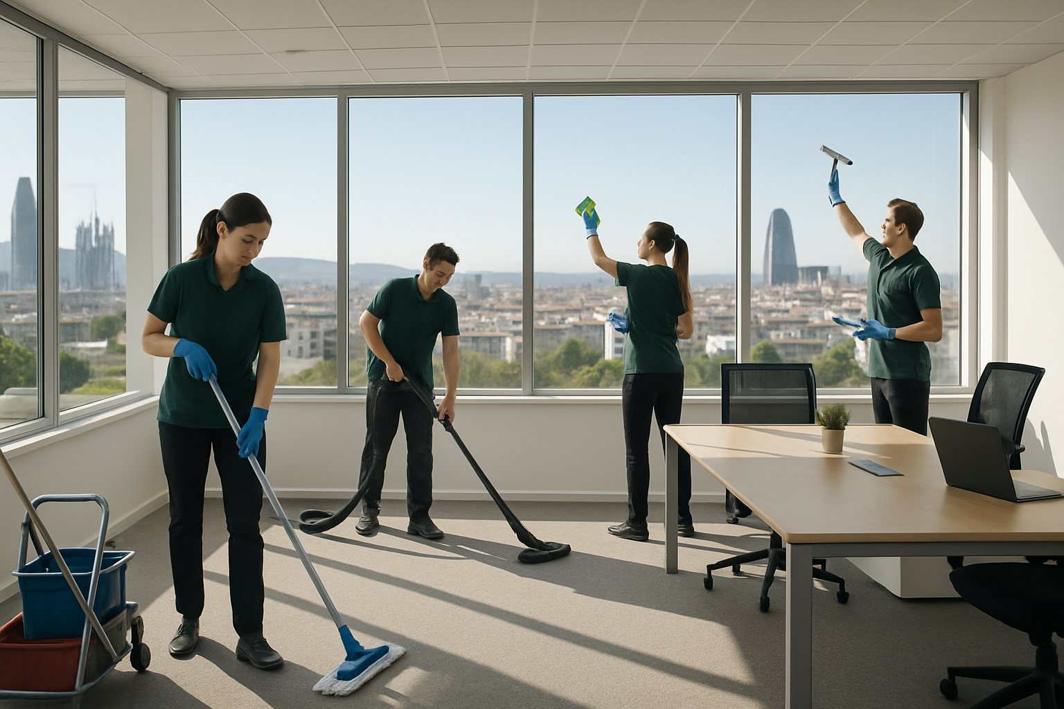 Checklist esencial para elegir servicios de limpieza profesional en Barcelona